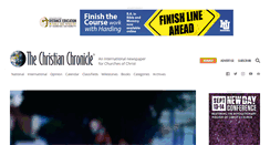 Desktop Screenshot of christianchronicle.org